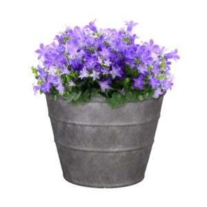 Polyresin Hamilton Planter Charcoal - Image 2