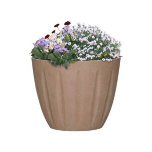 Polyresin Spritzer Planter Terracotta - Image 2