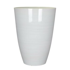 Polyresin Baja Planter White