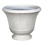 Polyresin Pedestal Urn Planter Stone