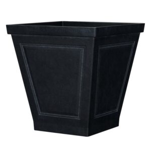 Polyresin New England Planter Black