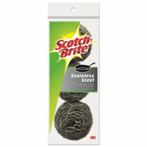 Scotch-Brite Heavy Duty Scrubbing Pads For Pots and Pans (Case of 8)