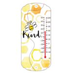 Taylor Bee Kind Tube Thermometer Plastic Multicolored