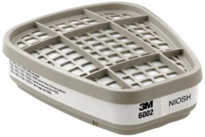 3M Acid Gas Respirator Cartridge Replacement Gray
