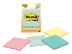 Post-it 3 in. W X 3 in. L Assorted Sticky Notes (Case of 6)