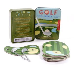 KIKKERLAND Golf In a Tin Game Paper/Plastic - Image 2