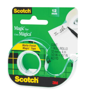 Scotch Magic 1/2 in. W X 12.5 in. L Tape (Case of 4)