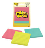 Post-it 3 in. W X 3 in. L Assorted Sticky Notes