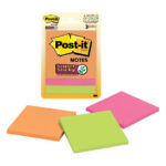 Post-it 3 in. W X 3 in. L Assorted Sticky Notes