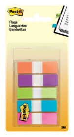 Post-it 0.5 in. W X 1.7 in. L Assorted Flag Page Markers