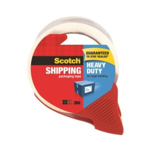 3M Scotch 1.88 in. W X 38.2 yd L Heavy-Duty Packaging Tape with Dispenser (Case of 5) - Image 2