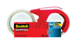 3M Scotch 1.88 in. W X 38.2 yd L Heavy-Duty Packaging Tape with Dispenser - Image 2