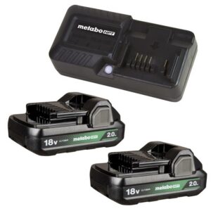 Metabo HPT 18V 2 Ah Lithium-Ion Battery and Charger Starter Kit