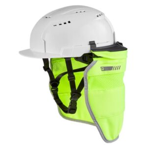 Milwaukee Bolt Hard Hat Sun Shade Fluorescent Yellow Vented - Image 2