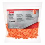 3M 32 dB Soft Foam Earplugs Orange