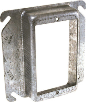 Raco Square Steel 1 gang 4 in. H X 4 in. W Box Cover