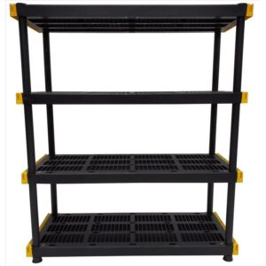 Tough Shelf 55 in. H X 48 in. W X 20 in. D Resin Shelving Unit