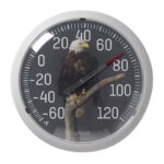 Taylor Eagle Dial Thermometer Plastic Multicolored