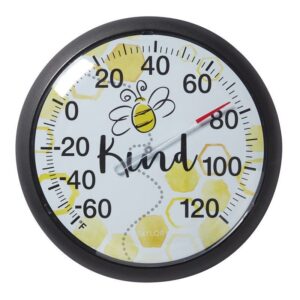 Taylor Bee Dial Thermometer Plastic Multicolored (Case of 4)