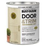 Rust-Oleum Stops Rust Satin Dark Tint Base Door Paint Exterior and Interior