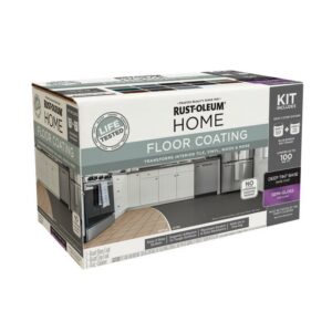 Rust-Oleum HOME Semi-Gloss Deep Tint Base Floor Coating Kit - Image 2