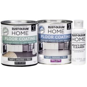 Rust-Oleum HOME Semi-Gloss Deep Tint Base Floor Coating Kit