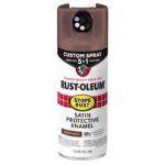 Rust-Oleum Stops Rust Indoor and Outdoor Satin Chestnut Brown Oil Modified Alkyd Spray Paint (Case of 6)
