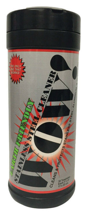 Wow Citrus Scent Stainless Steel Cleaner and Protector 30 wipes Wipes