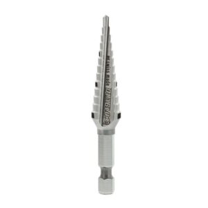 Diablo 1/2 in. X 3-1/32 in. L Metal Impact Step Drill Bit Hex Shank