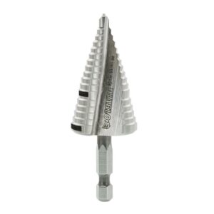 Diablo 1-1/8 in. X 3-1/32 in. L Metal Impact Step Drill Bit Hex Shank