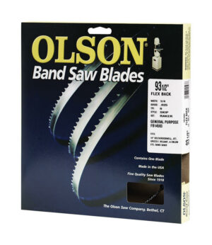 Olson 93.5 in. L X 0.3 in. W Carbon Steel Band Saw Blade 6 TPI Skip teeth
