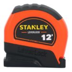 Stanley STHT30810 Lever Lock Tape Rule, 12' x 1/2"
