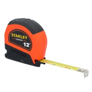 Stanley STHT30810 Lever Lock Tape Rule, 12' x 1/2" - Image 2