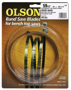 Olson 59.5 in. L X 0.13 in. W Carbon Steel Band Saw Blade 14 TPI Hook teeth