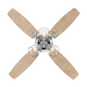 Westinghouse Crusader 42 in. Brushed Nickel White LED Indoor Ceiling Fan - Image 2