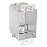 Southwire Old Work Rectangle Steel 1 gang Switch Box