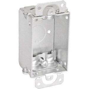 Southwire New and Old Work Rectangle Steel Switch Box G500-R-UPC