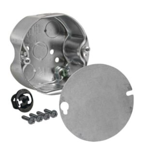 Southwire Old Work Round Steel Ceiling Box 54151-FANNB-UPC