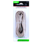 Monster Just Hook It Up 50 ft. L Ivory Telephone Line Cord