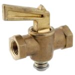 Anderson Metals 1/8 in. FIP 1/8 in. D FIP Brass Pipe Valve