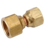 Anderson Metals 5/8 in. Female Flare 1/2 in. D Female Flare Brass Swivel Flare Connector (Case of 5)