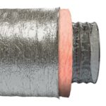 Imperial R8.0 25 ft. L X 8 in. D Silver Poly Duct
