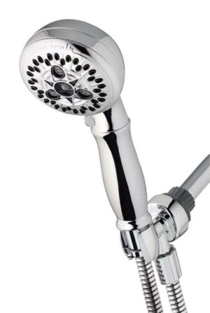 Waterpik Chrome 7 settings Showerhead