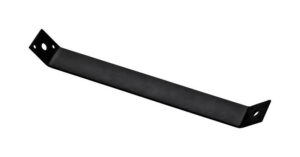 National Hardware 13.3 in. H X 1.5 in. W X 1/8 in. D Black Carbon Steel Inside Strap Brace