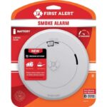 First Alert Slim Battery-Powered Photoelectric Smoke Detector