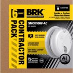 BRK Hard-Wired w/Battery Back-Up Photoelectric Smoke and Carbon Monoxide Detector w/Voice