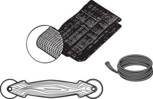 Prime-Line Black Fiberglass Screen Door Repair Kit 48 in. W X 84 in. L - Image 2