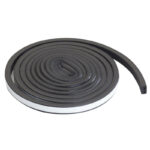 M-D Black EPDM Rubber Foam Weatherstrip For Auto and Marine
