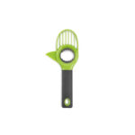 Core Kitchen Green/Black Polypropylene Avocado Tool