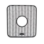 Core Kitchen 11.5 in. L X 12.5 in. W Silicone Sink Mat